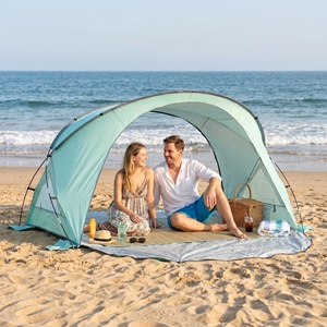 รับผลิตแบบ OEM/ODM เต็นท์ชายหาดพับได้แบบพกพาสำหรับหนึ่งห้องนอน ป้องกันแสงแดด สำหรับฤดูร้อน |   เต็นท์แคมป์ปิ้งกลางแจ้งกันน้ำ 1000-1500 มม. กางเร็ว - Product Image 5