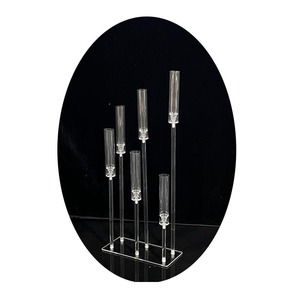 <span class=keywords><strong>D</strong></span>écorations florales <span class=keywords><strong>de</strong></span> table en acrylique transparent à 6 têtes, ornements imperméables pour le Nouvel An, les anniversaires, les mariages, les hôtels, les magasins - Product Image 4