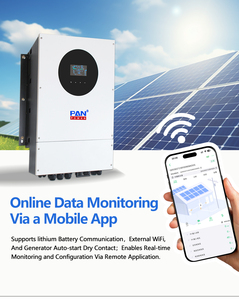 Inverter Ibrido Efficiente IP65 da 6kW con Protezione da Sovraccarico, <span class=keywords><strong>Basso</strong></span> <span class=keywords><strong>Consumo</strong></span> <span class=keywords><strong>Energetico</strong></span>, Compatibile e Adatto per Uso Esterno - Product Image 6