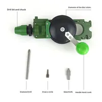 Xukang - Cortador Manual de ABS, Herramienta Multifuncional para Cortar Vidrio y Cerámica, Perforadora, Tijeras, Herramienta para Afilar