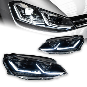 Gruppo <span class=keywords><strong>Fari</strong></span> per <span class=keywords><strong>Golf</strong></span> <span class=keywords><strong>7</strong></span>, 12V LED con Luci Diurne e Indicatori di Direzione per Modelli 2013-2017 - Product Image 1