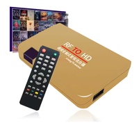 Convertisseur RF vers HD avec télécommande, prend en charge la réception de télévision analogique 1080P, adaptateur coaxial vers HD pour anciens téléviseurs, projecteurs, magnétoscopes