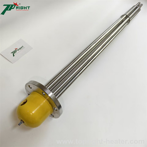Varilla de calentador de agua solar DN40 220V 380V inmersión en aceite 10mm Tubo tubular de calefacción 3KW para radiador de calefacción de agua caliente - Product Image 3