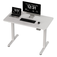 Cadre de bureau électrique réglable en hauteur de qualité supérieure pour immeuble de bureaux moderne, table d'ordinateur, usine