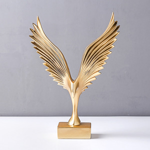 Ailes en résine abstraite — XRL, décoration d'aigle décoratif, style nordique pour bureau, hôtel, <span class=keywords><strong>club</strong></span>, art - Product Image 6