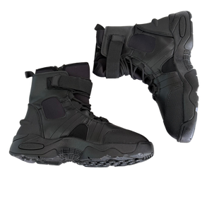 Bottes de sauvetage aquatique JMFIRE de haute qualité, résistantes au feu, durables, imperméables, antidérapantes, en caoutchouc chloroprène noir, usage personnel - Product Image 1