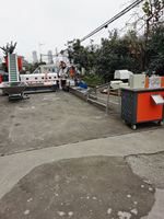 Machine de recyclage de bouteilles en plastique à production de 500 kg/h, granulateur de plastique pour le recyclage inversé des petites bouteilles, idéale pour les bouteilles en plastique de rue