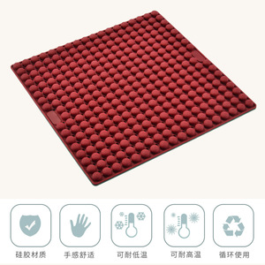 Silicone Massage Seat Cushion Foldable Portable Back Support For Outdoor Use Food Grade Material Wear Resistant - Product Image 5