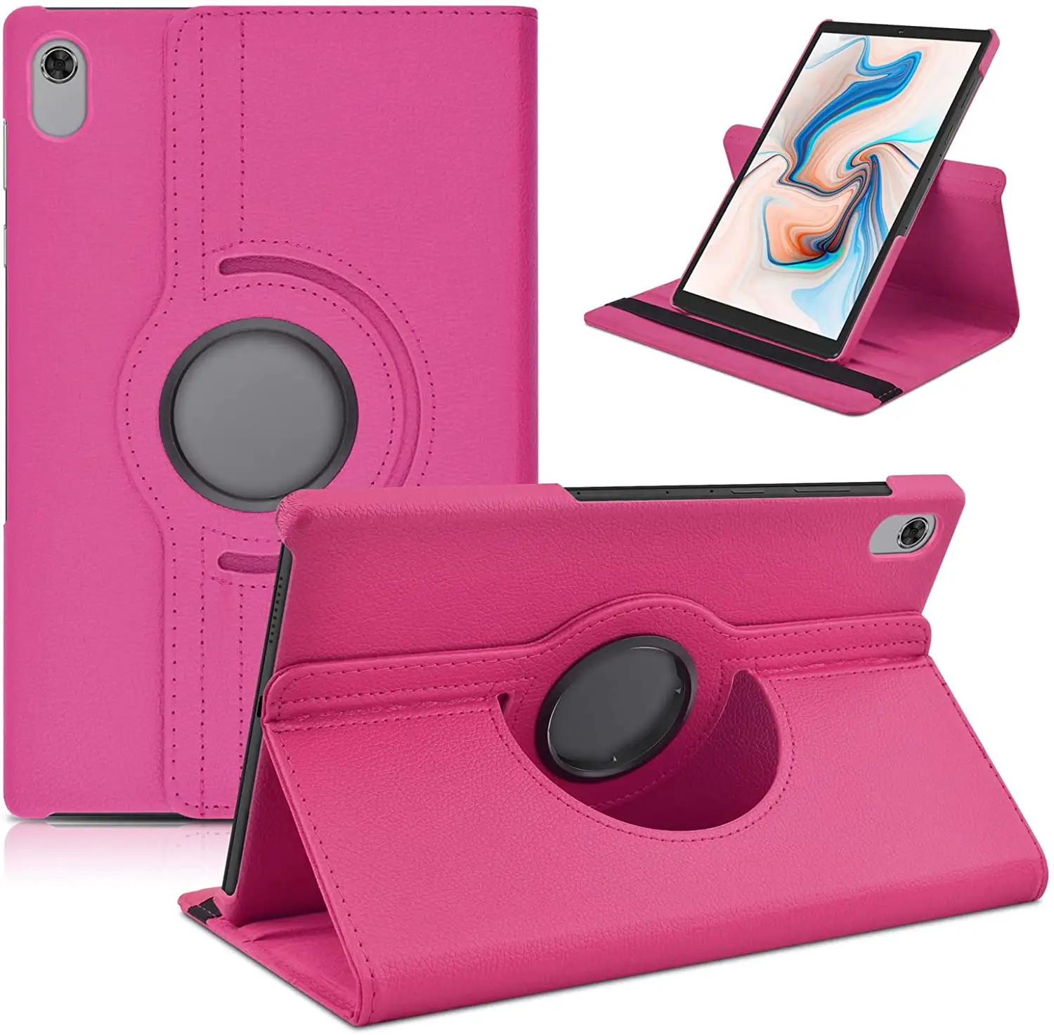 PU Leather Tablet Wallet Case For Xiaomi Pad 6 11 Inch Book Folio 360 Rotating Adjustable Kickstand Cover