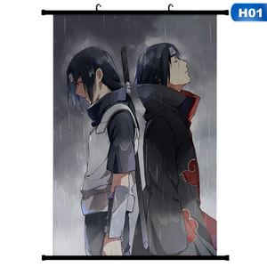2019 Anime japonés <span class=keywords><strong>Naruto</strong></span> <span class=keywords><strong>Itachi</strong></span> Uchiha de desplácese pintura pared enmarcado foto colgante de pared - Product Image 6