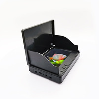 EYEWA V1 Détecteur de poissons sous-marin portable de haute qualité 20M 1000TVL avec écran LCD 4,3 pouces et caméra de pêche à vision nocturne 12 LED