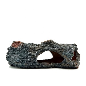 Decoración de acuario Reptil Escondite Gran Reptil Roca Escondite <span class=keywords><strong>Cueva</strong></span> Reptil Anfibio Tortuga <span class=keywords><strong>Puente</strong></span> Serpiente Oculta Roca de resina - Product Image 2