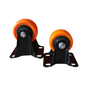 Rotatable Swivel Light Duty Wheel <span class=keywords><strong>Caster</strong></span> sem freio PVC PU PP rodas industriais rodízio - Product Image 4