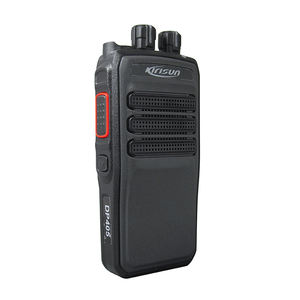 Radio digital bidireccional KIRISUN DP405 UHF, walkie talkie digital DMR, radio portátil digital bidireccional, batería de iones de litio de 2000 mAh - Product Image 4