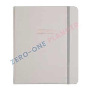 Planificateur de date personnalisé reliure en <span class=keywords><strong>lin</strong></span> cachée spirale cachée bobines quotidien hebdomadaire 12 mois cahiers - Product Image 1