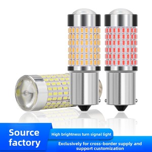 YD 22W 1157 <span class=keywords><strong>LED</strong></span> phanh ánh sáng đèn siêu sáng 3014 144smd 6000K cho ô tô Phụ Kiện Xe Hơi BAY15D P21/5W BAZ15d đuôi đèn - Product Image 4