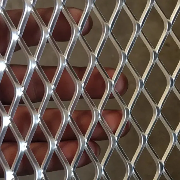 Производитель Алмазный алюминиевый расширенный металлический забор сетка