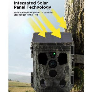 HC-601A Trail <b>Camera</b> 4K 50MP Solar Powered Waterproof IP65 Infrared <b>Night</b> <b>Vision</b> 120 Degree Wide Angle Hunting <b>Camera</b> - Product Image 4