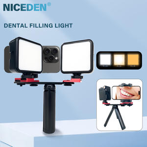 Lumière LED mobile auxiliaire pour photographie dentaire Niceden, éclairage professionnel pour caméra dentaire mobile pour photographie buccale - Product Image 1