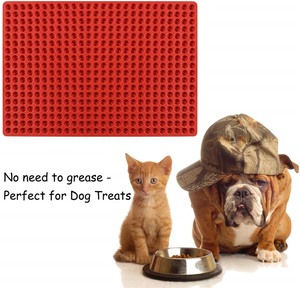 Amazon Hot Sale 3 Color 468 Cavity Mini Chocolate Drops Dog Treats Pan Semi Sphere Gummy Candy Round Silicone Mold - Product Image 2