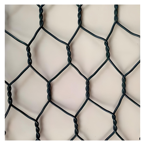 2x1x1 PVC <strong>Gabion</strong> Mesh <strong>Gabion</strong> Mattresses <strong>Gabion</strong> Fence <strong>Gabion</strong> Solution - Large-Scale Stone Cage for Dam &amp; Reservoir Construction - Product Image 1