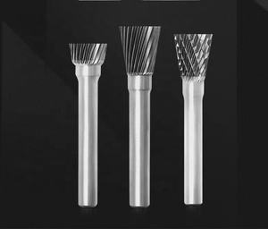 Karbür çapak <span class=keywords><strong>tungsten</strong></span> çelik taşlama kafası freze kesicisi tek tahıl N16NX1213M06 karbür döner matkap - Product Image 3