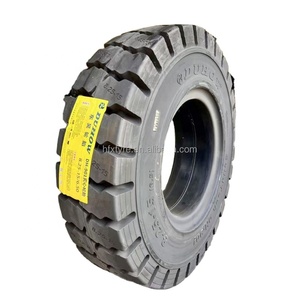 DUHOW Neumático Industrial Sólido 8,25-15 para Carretillas Elevadoras Remolques con Llantas/Clip/Sin Marcado Disponible Garantía de 2 Años - Product Image 1