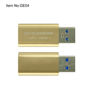 Adaptador USB-A a USB de Aleación de Aluminio con Carga Rápida y Protección Contra Robo de Datos, Compatible con iPhone, iPad y Laptops OEM