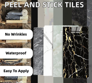 Azulejos Autoadhesivos para <span class=keywords><strong>Pared</strong></span> <span class=keywords><strong>de</strong></span> Baño, Modernos, Impermeables, Antiestáticos, Fáciles <span class=keywords><strong>de</strong></span> Instalar, Papel Tapiz para <span class=keywords><strong>Pared</strong></span> <span class=keywords><strong>de</strong></span> Cocina - Product Image 2