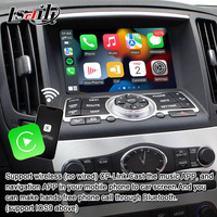 Caja de interfaz de vídeo Android Lsailt para Nissan Skyline 370GT 2010-2014 V36 G37 JDM modelo equipado con CarPlay inalámbrico