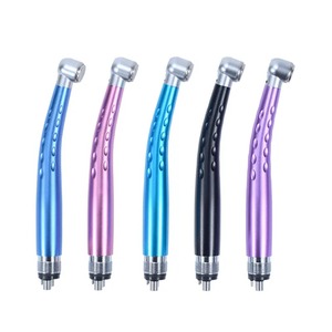 2077 GY-DH-066 Pièce à main Airotor LED haute vitesse à triple jet coloré, Fournisseur OEM d'instruments dentaires professionnels - Product Image 1