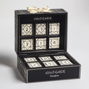 New Design Cardboard Empty Chocolate <strong>Tea</strong> 24/12 Drawer Gift Package Small <strong>Advent</strong> <strong>Calendar</strong> Box - Product Image 6