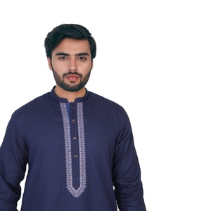 Kurta en coton pour homme, nouvelle collection 2020, personnalisable, respirant, confortable, toutes saisons - Product Image 1
