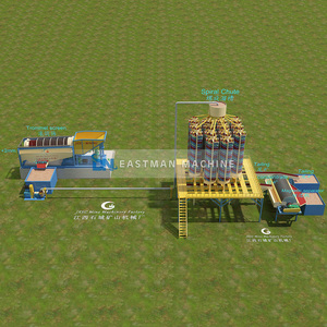 시간당 40톤 처리 용량, 맞춤형 크롬 암석 파쇄 농축 공정 플랜트, 짐바브웨 크롬 광석 가공 가격 - Product Image 1