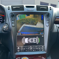 Écran tactile vertical 13 pouces Android Carplay Navi Radio pour Lexus LS 460 LS460 2007 - 2011 2012 Stereo Head Unite Remplacement