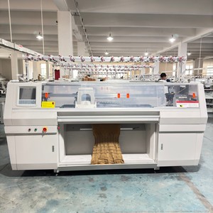 선형 편직 기계 52 인치 이중 시스템 스웨터 용 전산화 평면 편직 기계 - Product Image 2