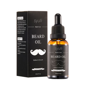 Private Label Homens Barba Cuidados Produtos Suavizar e Suave Barba Crescimento Óleo Natural <span class=keywords><strong>Argan</strong></span> Oil Ingredientes - Product Image 1