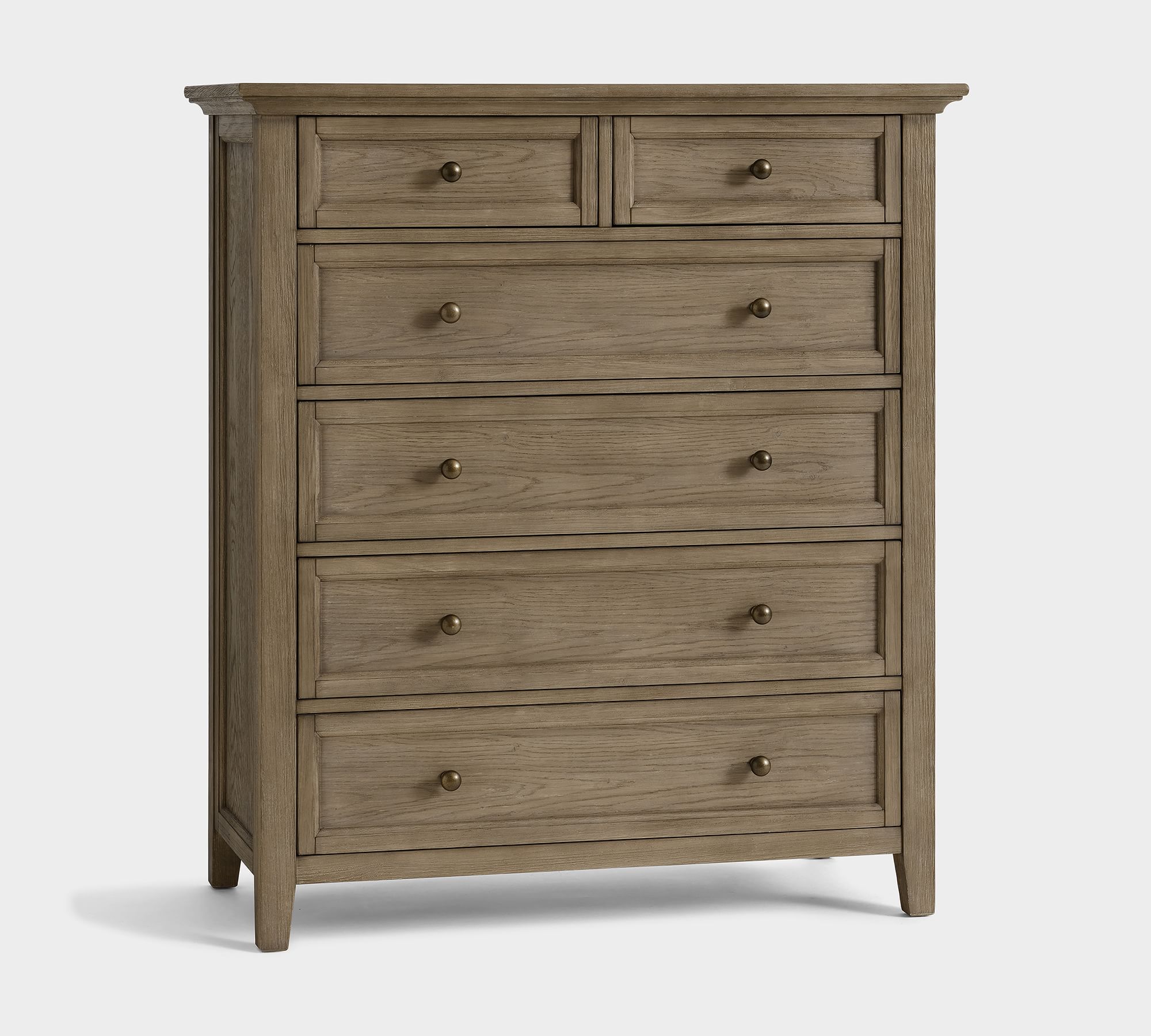 dresser set bedroom furniture oak 6-drawer tall dresser