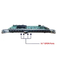 Kartu Layanan GPON OLT 16-Port GFGN Asli, Peralatan Serat Optik untuk Solusi C600/C620 OLT C+ C++ FTTX, Garansi 12 Bulan