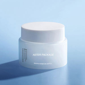 Pot cosmétique vide en gros pour gommage, soin du visage, emballage de produits de soin, pot de <span class=keywords><strong>masque</strong></span> d'<span class=keywords><strong>argile</strong></span> en plastique recyclé de 100g - Product Image 4