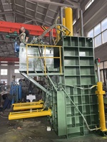 Promotion : Compacteur vertical métallique motorisé 400 tonnes de pression, télécommandé, pour le recyclage de ferraille d'aluminium et de fil de cuivre haute performance
