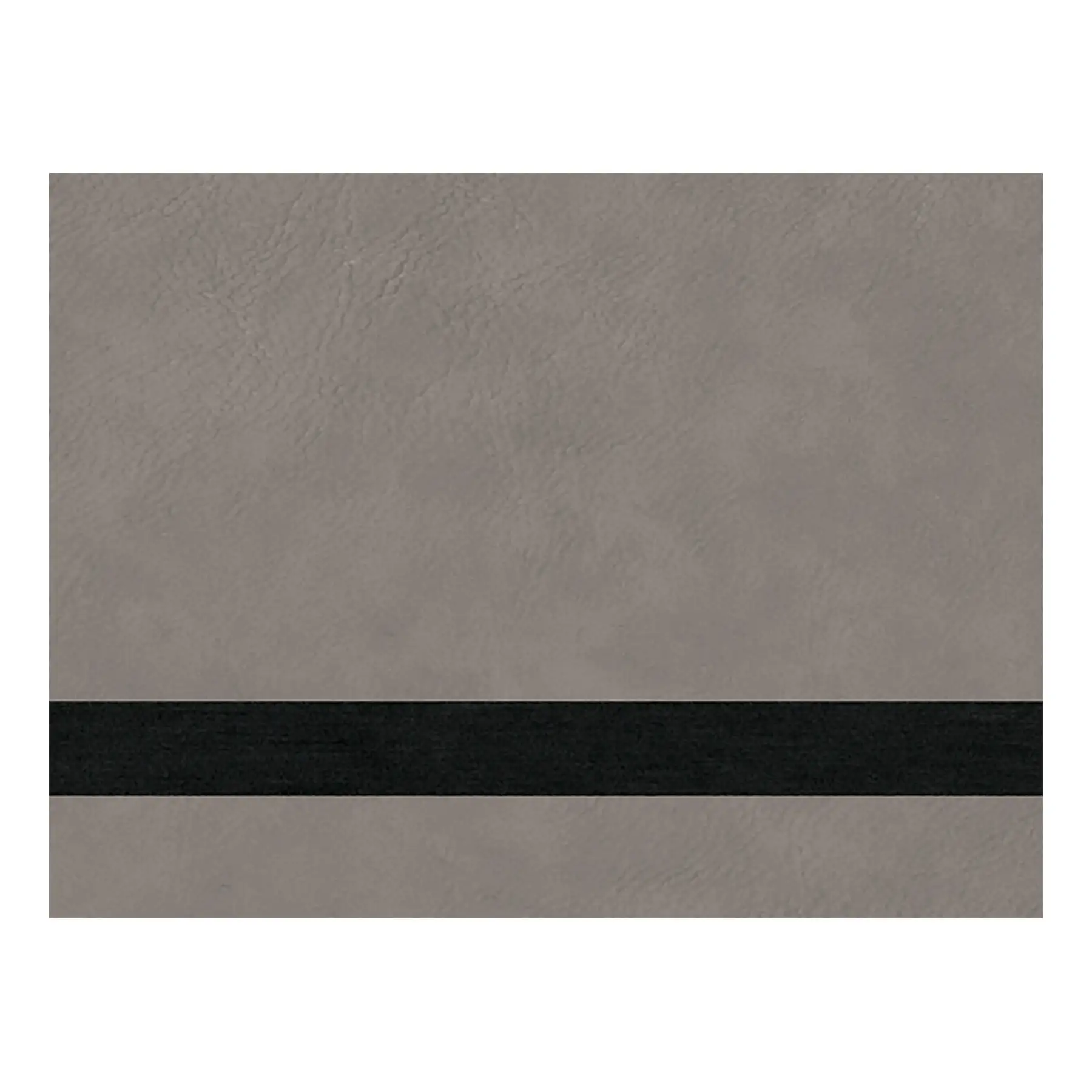 12" x 18" Gray leatherette laserable sheets blanks with adhesive leather two color Metallic Gold