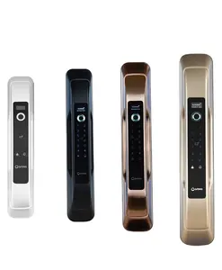 Orbita fechadura biométrica, trava de cartão digital com senha, wi-fi, bluetooth, ttlock, alexa, smart, hotel