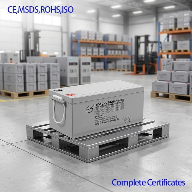 12V 250Ah Maintenance Free VRLA Battery for Industrial UPS Power Supply