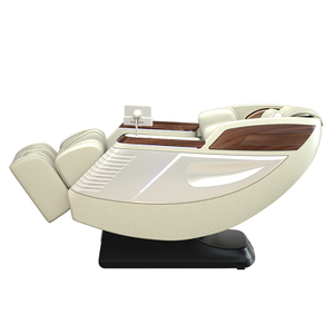 Silla de Masaje de Cuero Shiatsu 3D de Gravedad Cero, Moderna, Inteligente, con Calefacción por Presión de Aire, con Bluetooth para Pies y Piernas, la Más Popular del 2024 - Product Image 1