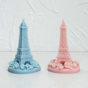 Moldes de fundición de resina epoxi 3D Dream Castle, moldes de silicona de arcilla polimérica de lujo para proyectos artesanales DIY, molde de caramelo de Chocolate - Product Image 3