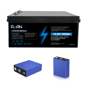 QU-AN QA12-200 2560W LiFePO4 12V 200Ah Paket Baterai Penyimpanan Rumah Tenaga Surya dengan Perlindungan IP60 dan Garansi <span class=keywords><strong>3</strong></span> Tahun - Product Image 3
