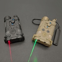 Luz Láser Roja Táctica SOTAC de Nailon NGAL L3, Iluminación LED IR, Compatible con 20 mm, con Interruptor de Presión Remoto