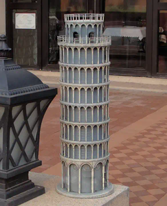 Nuevo diseño mundialmente famoso hito vintage decoración edificio romano arquitectura estatua ciudad estatuas <span class=keywords><strong>Torre</strong></span> inclinada de Pisa - Product Image 3