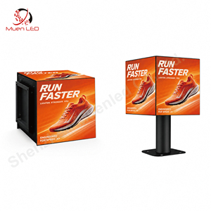 Pantalla LED Cúbica para Interiores P2.5, 4 Lados, 320x160mm, Cubo de Video LED, Pantalla Mágica para Centros Comerciales - Product Image 1